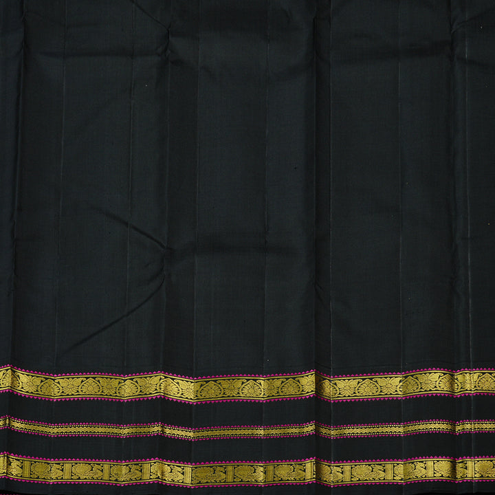 Hayagrivas Handloom Kanjivaram Silk Saree in Pristine White KBD2046C5-1