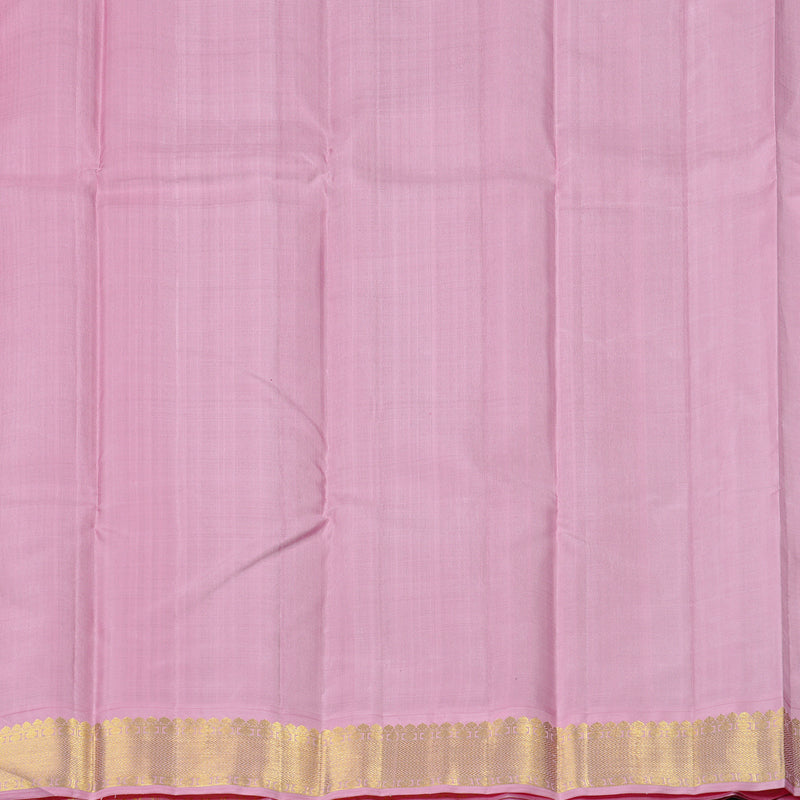 Hayagrivas Handloom Kanjivaram Silk Saree in Royal Maroon KBD2060C5-5