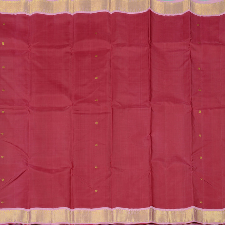 Hayagrivas Handloom Kanjivaram Silk Saree in Royal Maroon KBD2060C5-5