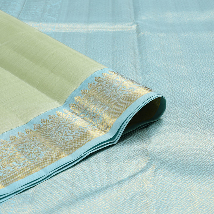 Hayagrivas Handloom Pastel Kanjivaram SilK Saree KBD2062C2-1