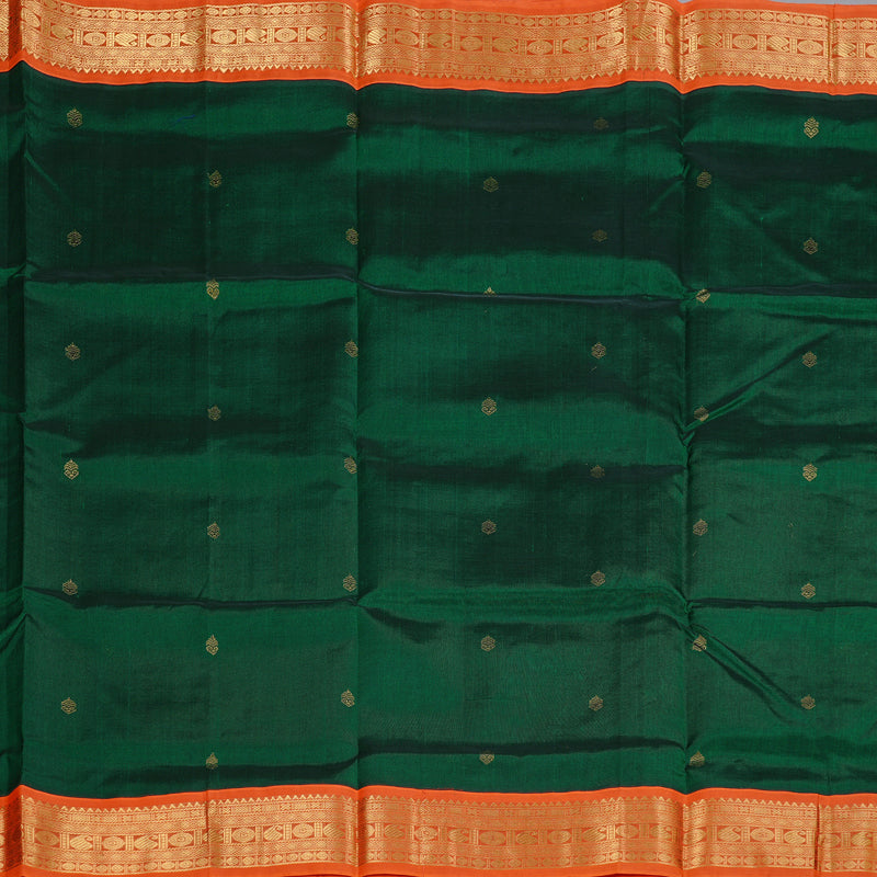Hayagrivas Korvai Silk Cotton Saree KBD2065C10-2