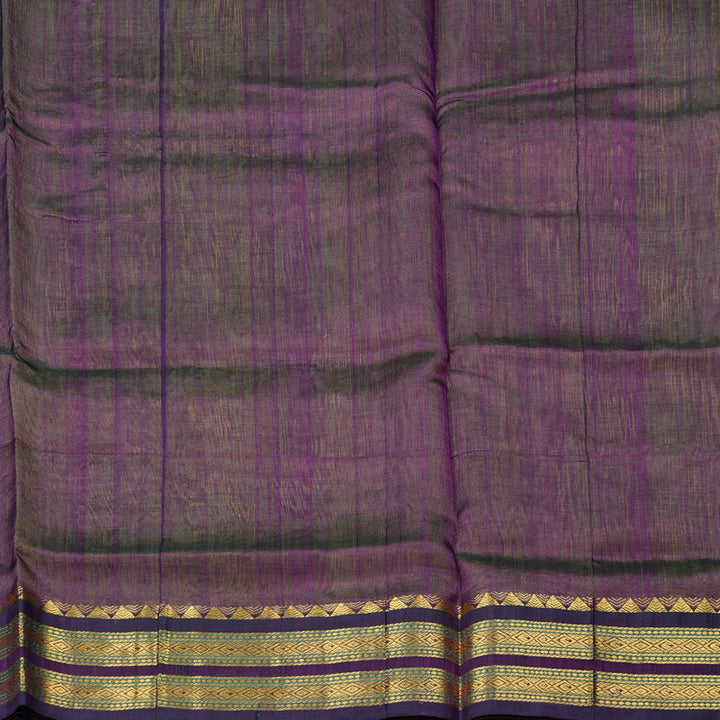 Hayagrivas Handloom Pure Silk Cotton Saree in Radiant Fluorescent Green KBD2065C11-14