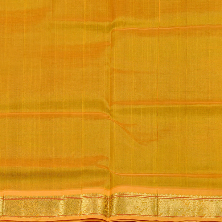 Hayagrivas Handloom Pure Silk Cotton Saree in Impressive Dark Brown KBD2065C11-3