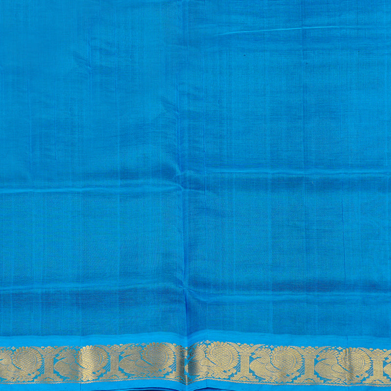Hayagrivas Handloom Silk Cotton Saree in Gorgeous Dark Brown KBD2065C11-32