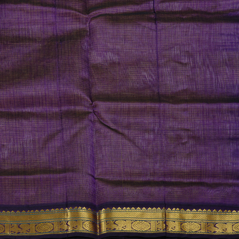 Hayagrivas Handloom Korvai Silk Cotton Saree in Sophisticed Sandal Colour KBD2065C13-3