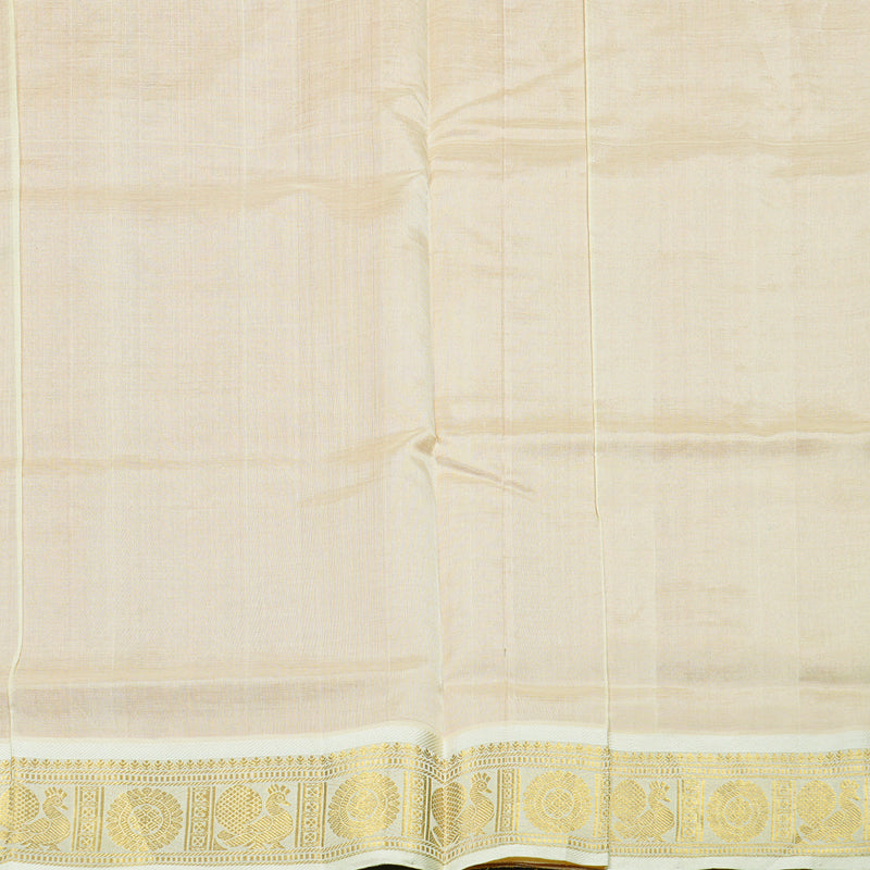 Hayagrivas Handloom Silk Cotton Saree in Sun-Kissed Mango Yellow KBD2065C5-3