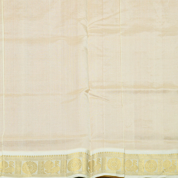 Hayagrivas Handloom Silk Cotton Saree in Sun-Kissed Mango Yellow KBD2065C5-3