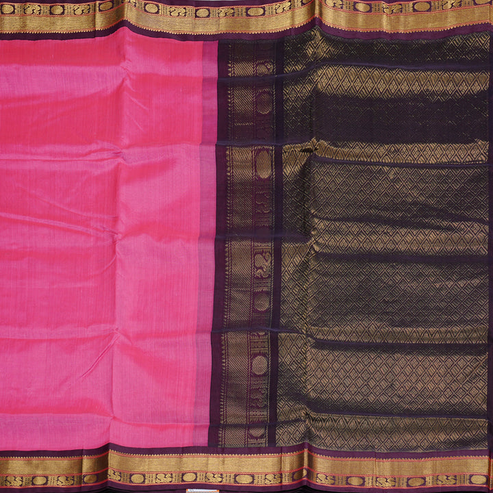 Hayagrivas Handloom Korvai Silk Cotton Saree KBD2065C9-31