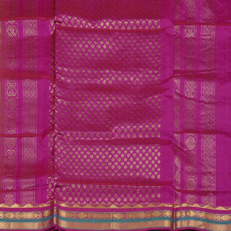 Hayagrivas Handloom Pure Silk Cotton Saree in Vibrant Lemon Yellow KBD2065C9-51