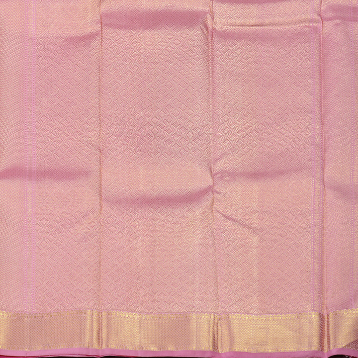 Hayagrivas Purple Handloom Kanjivaram Silk Saree KBD2076C3-1