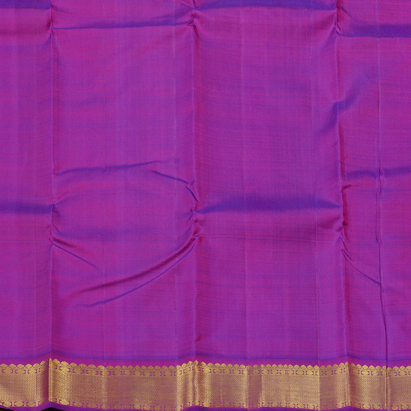 Hayagrivas Handloom Kanjivaram Silk Saree in Radiant Fluorescent Green KBD2077C2-1