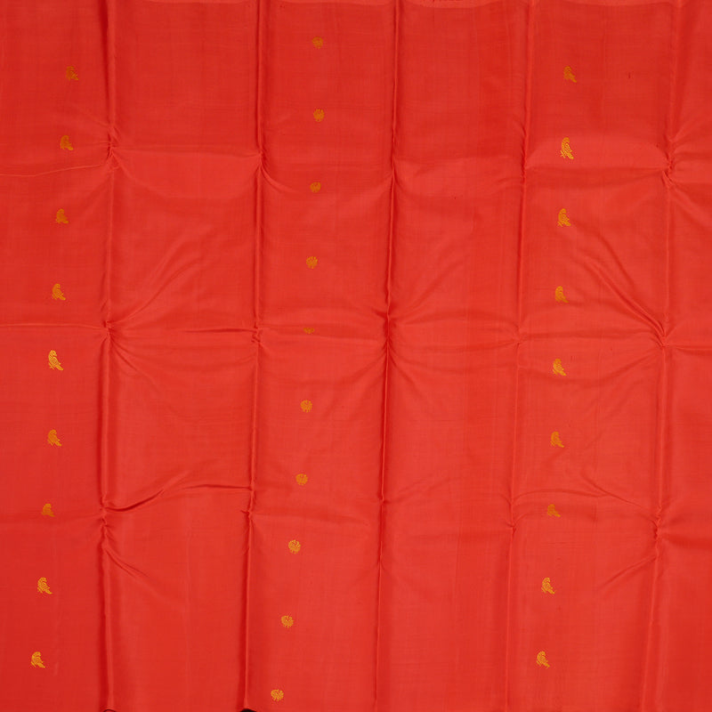 Hayagrivas Red Handloom Kanjivaram Silk Saree KBD2083C3-1