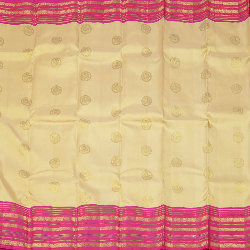 Hayagrivas Handloom Kanjivaram Silk Saree in Serene Sandal KBD2088C7-2