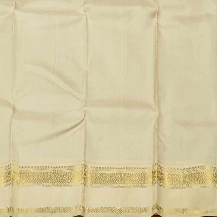 Hayagrivas Handloom Kanjivaram Silk Saree in Majestic Maroon Red KBD2091C1-5