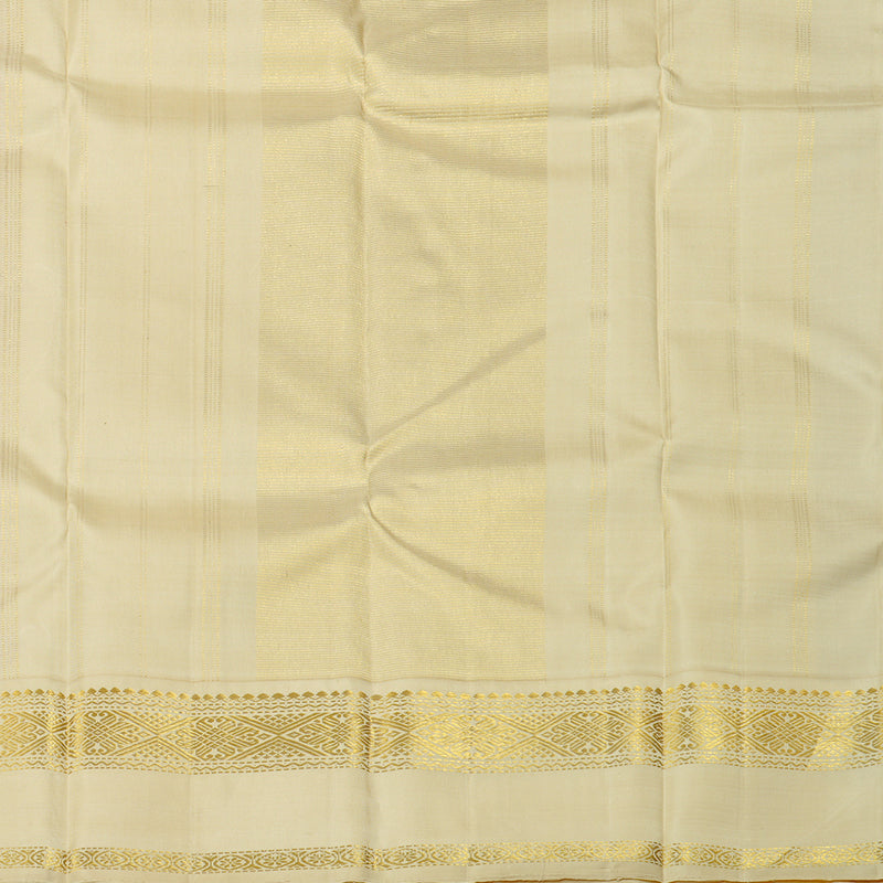 Hayagrivas Handloom Kanjivaram Silk Saree in Majestic Maroon Red KBD2091C1-5