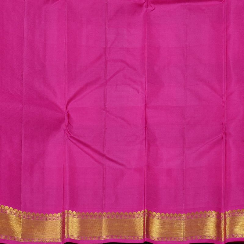 Hayagrivas Multi Colour Checks Handloom Kanjivaram Silk Saree KBD2094C12-2