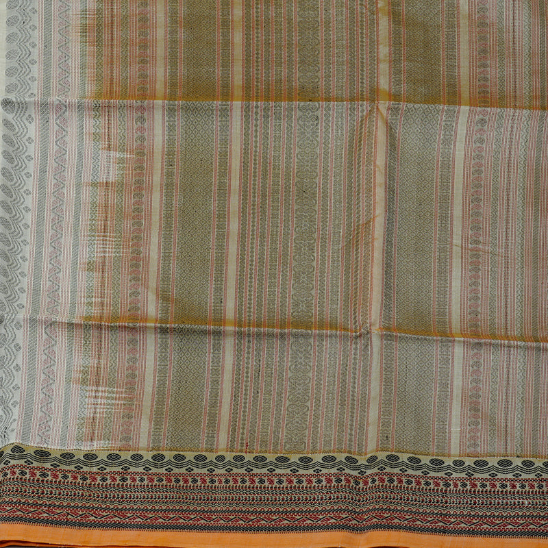 Hayagrivas Handloom Pure Silk Cotton Saree in White KBD2095C8-10