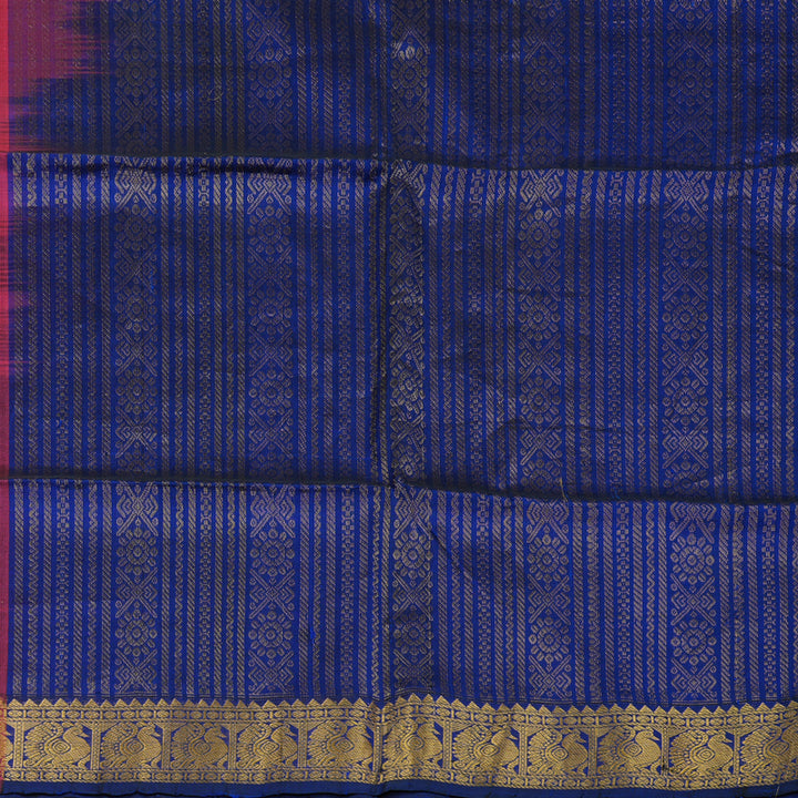 Hayagrivas Pink Pure Silk Cotton Saree KBD2096C9-14