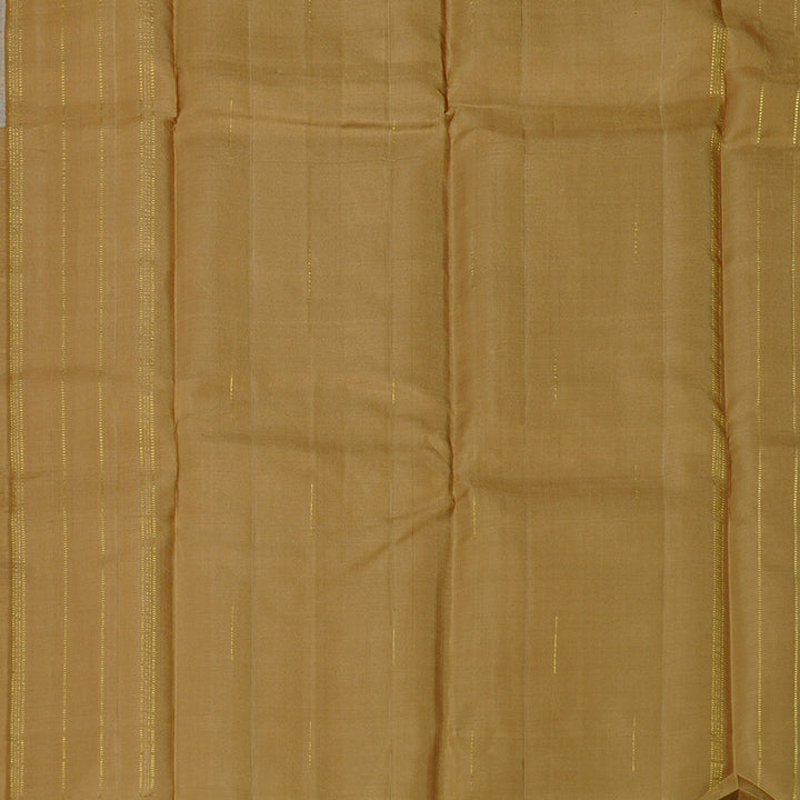 Hayagrivas Beige And Wheat Brown Handloom Kanjivaram Silk Saree KBD2105C1-4