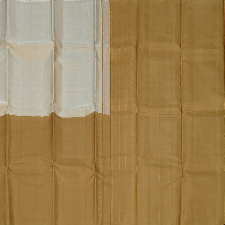 Hayagrivas Beige And Wheat Brown Handloom Kanjivaram Silk Saree KBD2105C1-4