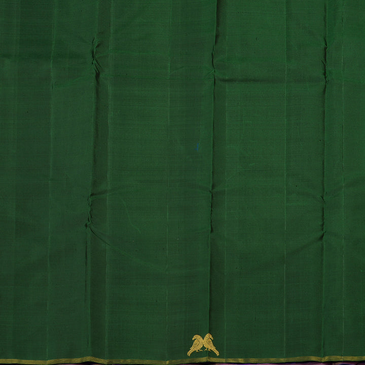 Hayagrivas Purple Handloom Kanjivaram Silk Saree KBD2105C4-2