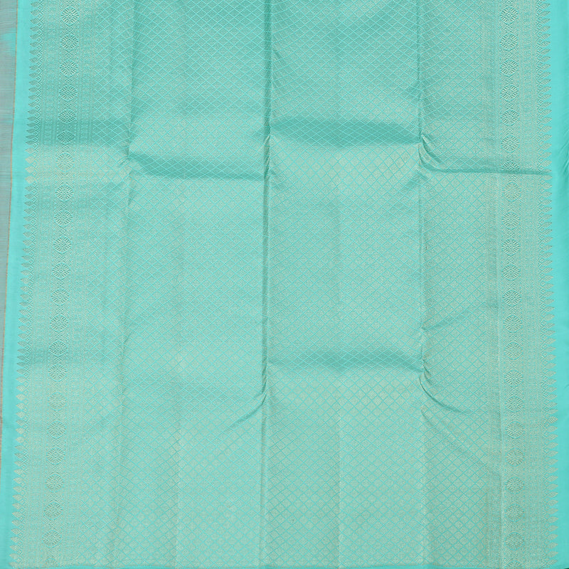 Hayagrivas Handloom Kanjivaram Silk Sarees in Soothing Peach Pink KBD2113C7-7