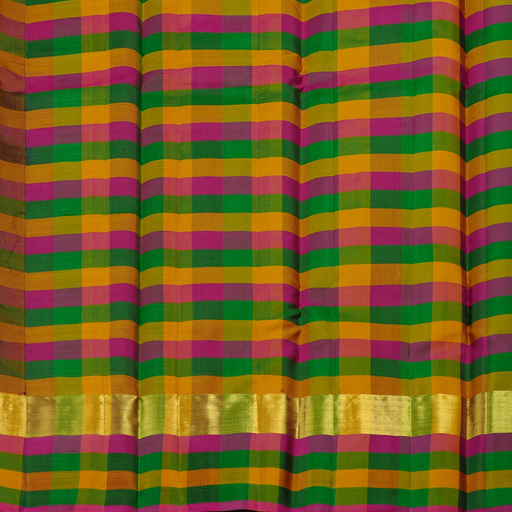 Hayagrivas Handloom Kanjivaram Silk Saree in Captivating Black KBD2114C2-8