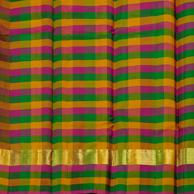 Hayagrivas Handloom Kanjivaram Silk Saree in Captivating Black KBD2114C2-8