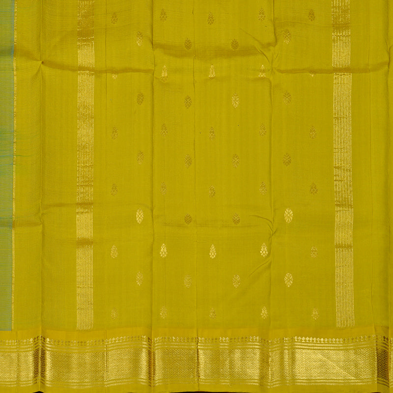 Hayagrivas Handloom Kanjivaram Silk Saree in Soothing Powder Blue KBD2118C1-33