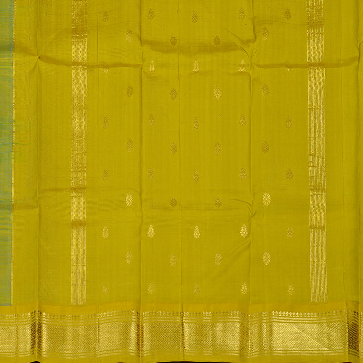 Hayagrivas Handloom Kanjivaram Silk Saree in Soothing Powder Blue KBD2118C1-33