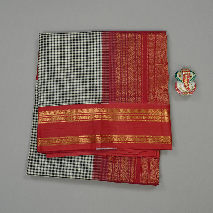 Hayagrivas Handloom Korvai Silk Cotton Saree KBE107D6-2