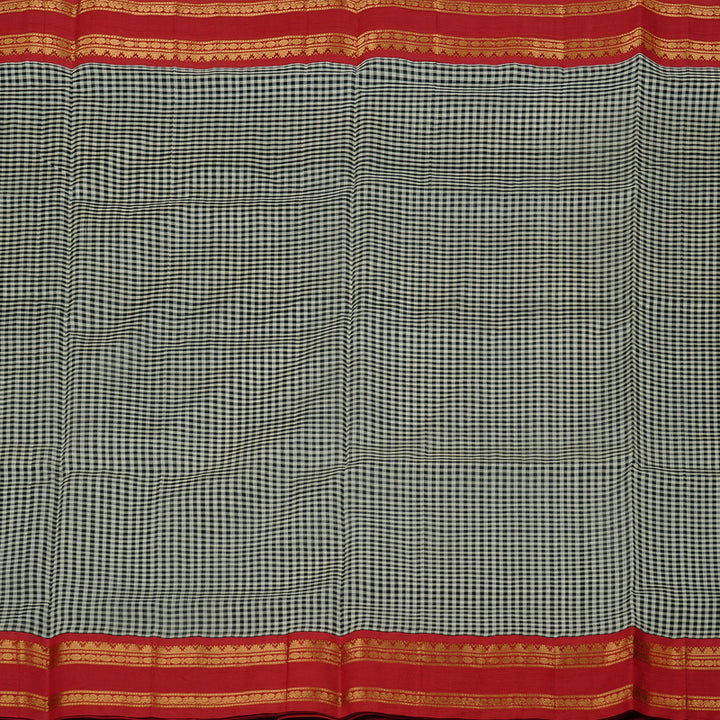 Hayagrivas Handloom Korvai Silk Cotton Saree KBE107D6-2