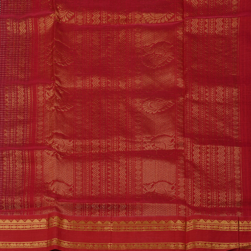 Hayagrivas Handloom Korvai Silk Cotton Saree KBE107D6-2