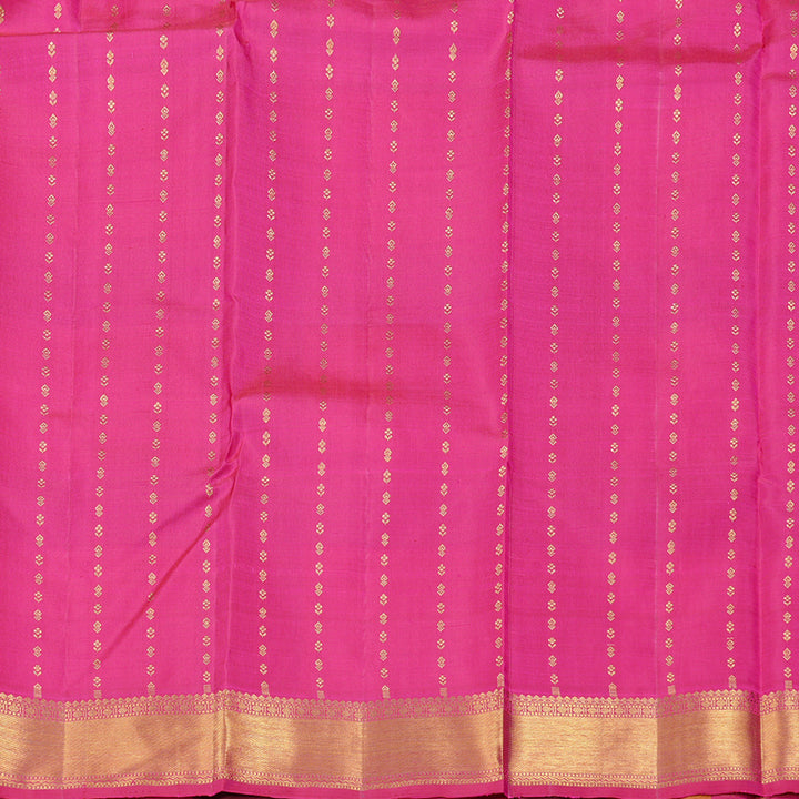 Hayagrivas Handloom Kanjivaram Silk Saree in Delightful Multi-Colour Checks KBD2127C11-4