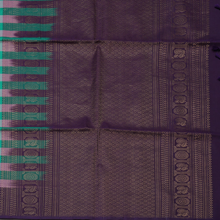 Hayagrivas Multicolour Checks Pure Soft Silk Saree KBD2140C1-5
