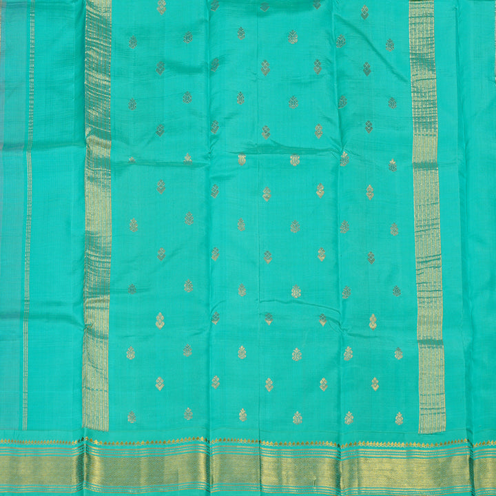 Hayagrivas Handloom Kanjivaram Silk Saree in Serene Beige KBD2151C1-5