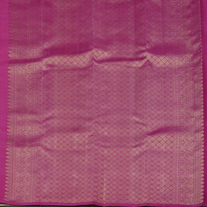 Hayagrivas Beige Handloom Kanjivaram Silk Saree KBD2171C1-2