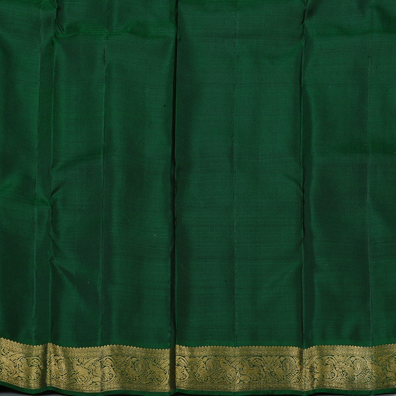 Hayagrivas Handloom Kanjivaram Silk Saree in Sophisticated Grey KBD2171C2-2