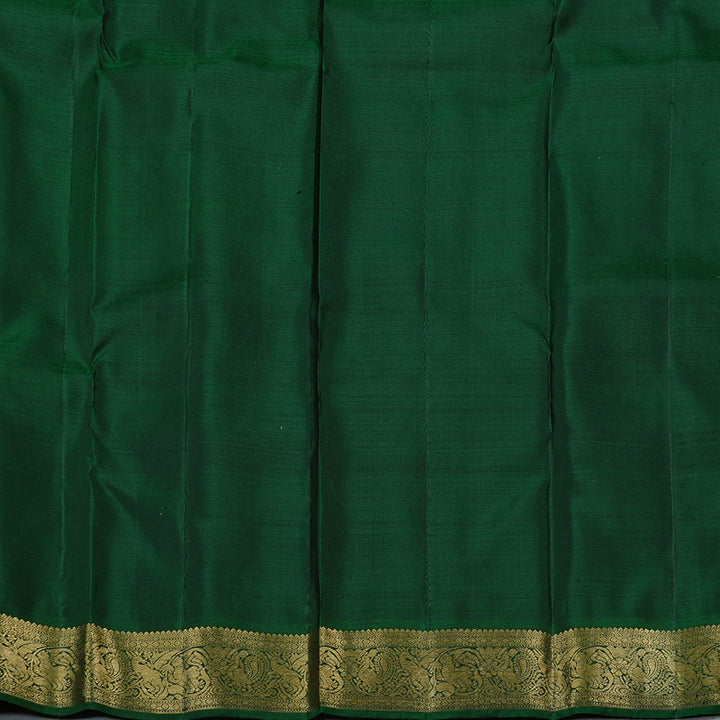 Hayagrivas Handloom Kanjivaram Silk Saree in Sophisticated Grey KBD2171C2-2