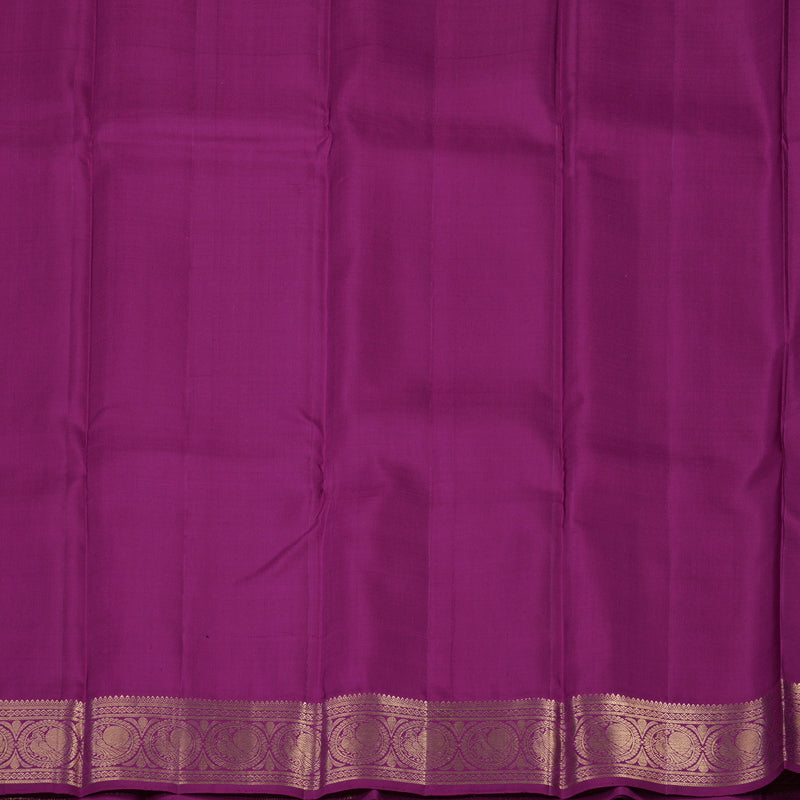 Hayagrivas Handloom Purple Kanjivaram Silk Saree KBD2171C2-6