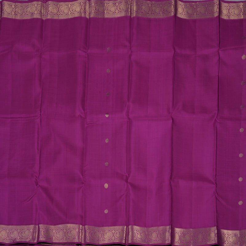 Hayagrivas Handloom Purple Kanjivaram Silk Saree KBD2171C2-6