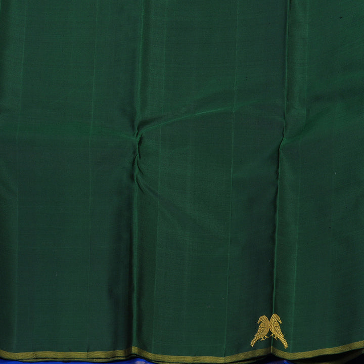 Hayagrivas Blue Handloom Kanjivaram Silk Saree KBD2174C1-2