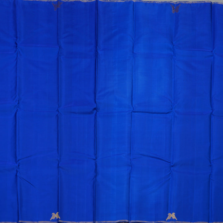 Hayagrivas Blue Handloom Kanjivaram Silk Saree KBD2174C1-2
