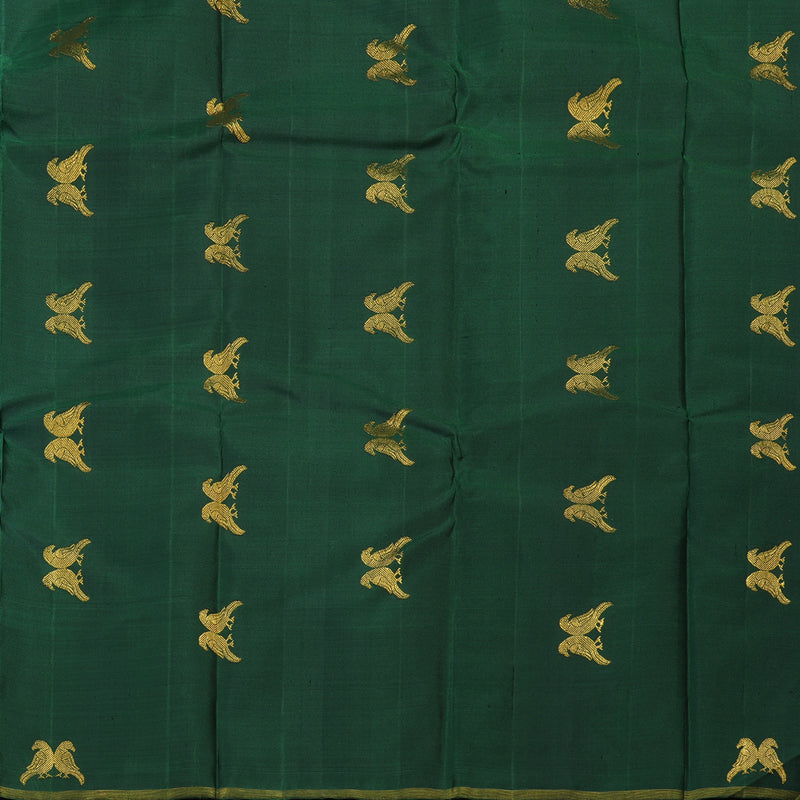 Hayagrivas Blue Handloom Kanjivaram Silk Saree KBD2174C1-2
