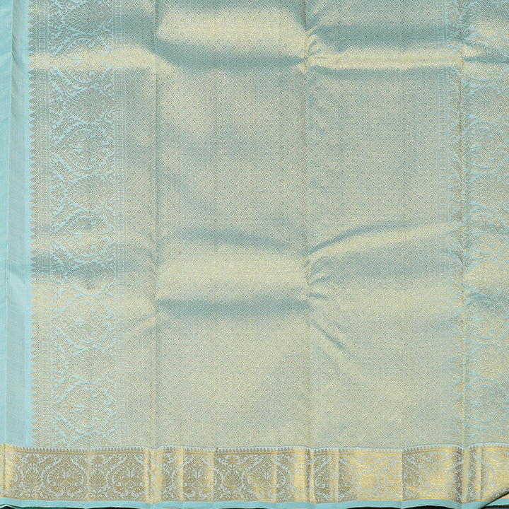 Hayagrivas Handloom Kanjivaram Silk Saree in Versatile Beige KBD2175C5-1