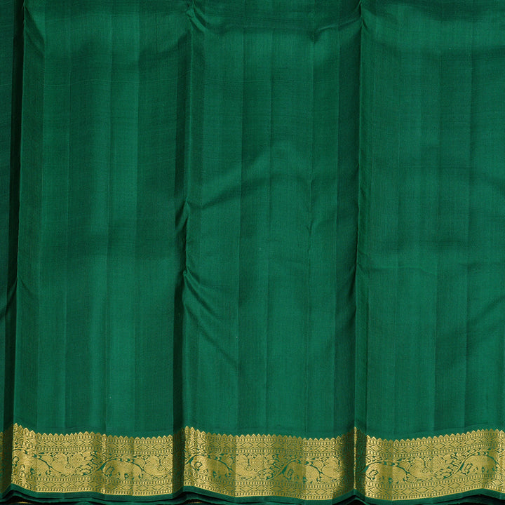 Hayagrivas Handloom Kanjivaram Silk Saree in Soothing Pastel Blue KBD2178C5-1