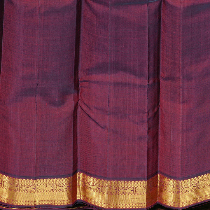 Hayagrivas Handloom Kanjivaram Silk Saree Graceful Sandal KBD2178C5-2