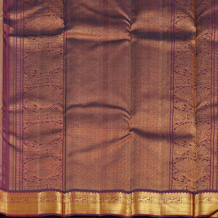 Hayagrivas Handloom Kanjivaram Silk Saree Graceful Sandal KBD2178C5-2