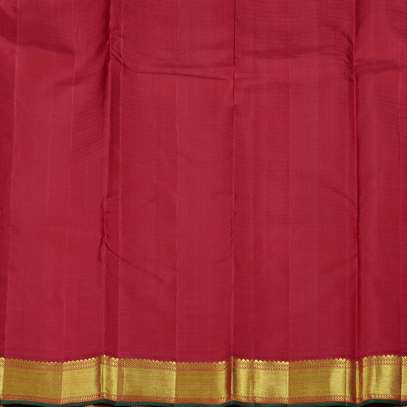 Hayagrivas Handloom Kanjivaram Silk Saree in Opulent Mustard Yellow KBD2179C4-1