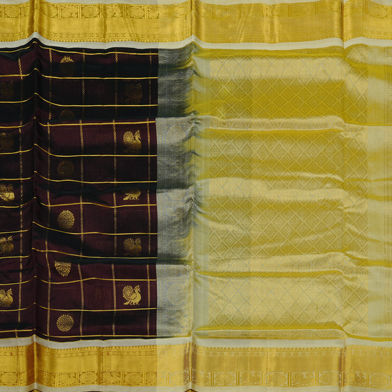 Hayagrivas Handloom Pure Silk Cotton Saree KBD2183C3-4